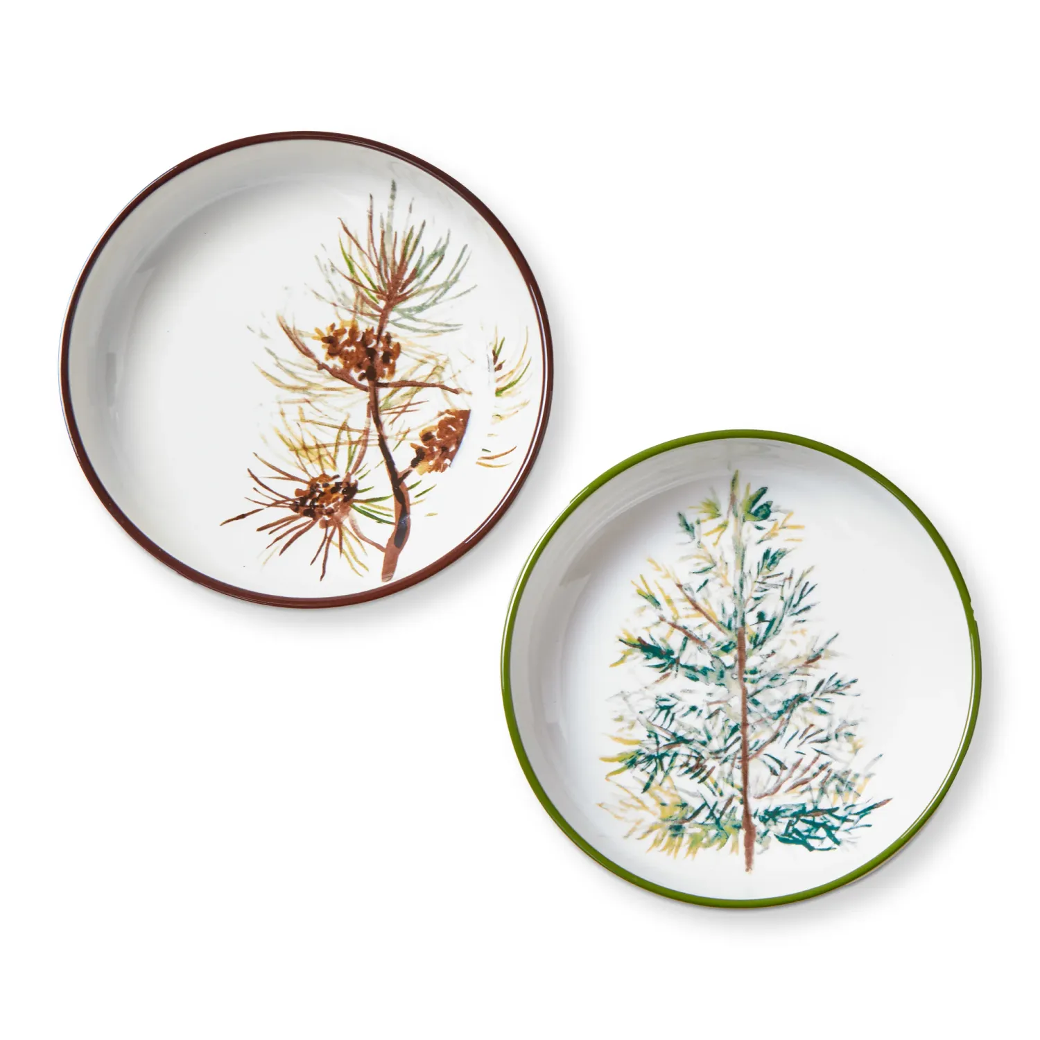 Forest Shallow Bowl, Style: Tree
