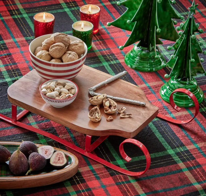 Sleigh Serving Board