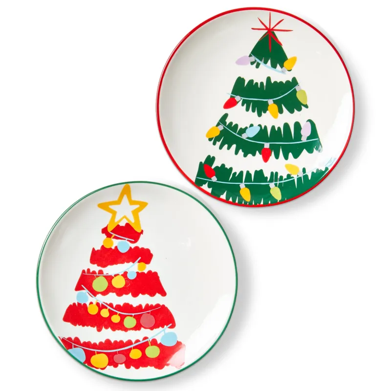 Groovy Trees App Plate