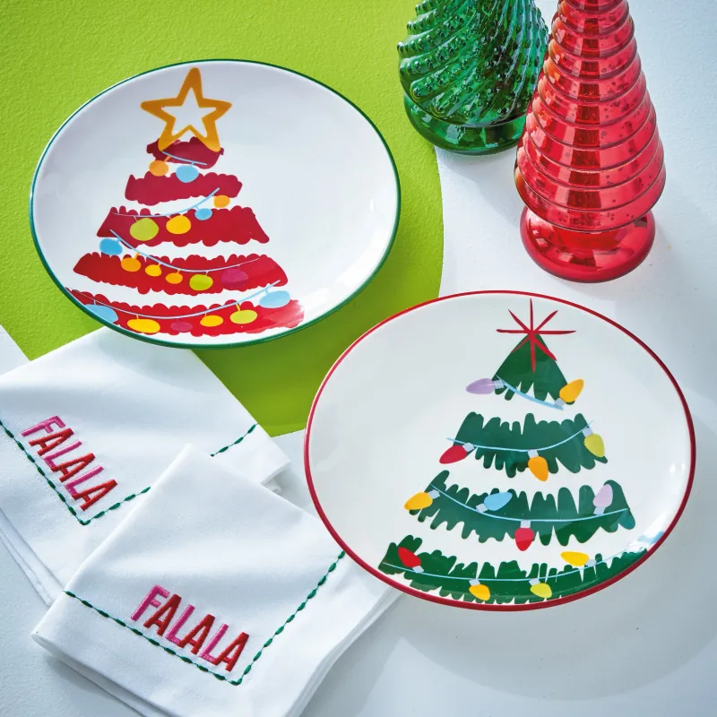 Groovy Trees App Plate