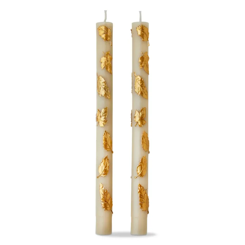 Fall Leaves Taper Set