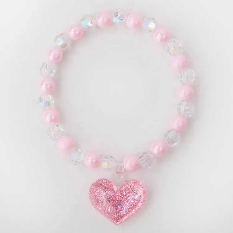 Pink Heart Bracelet