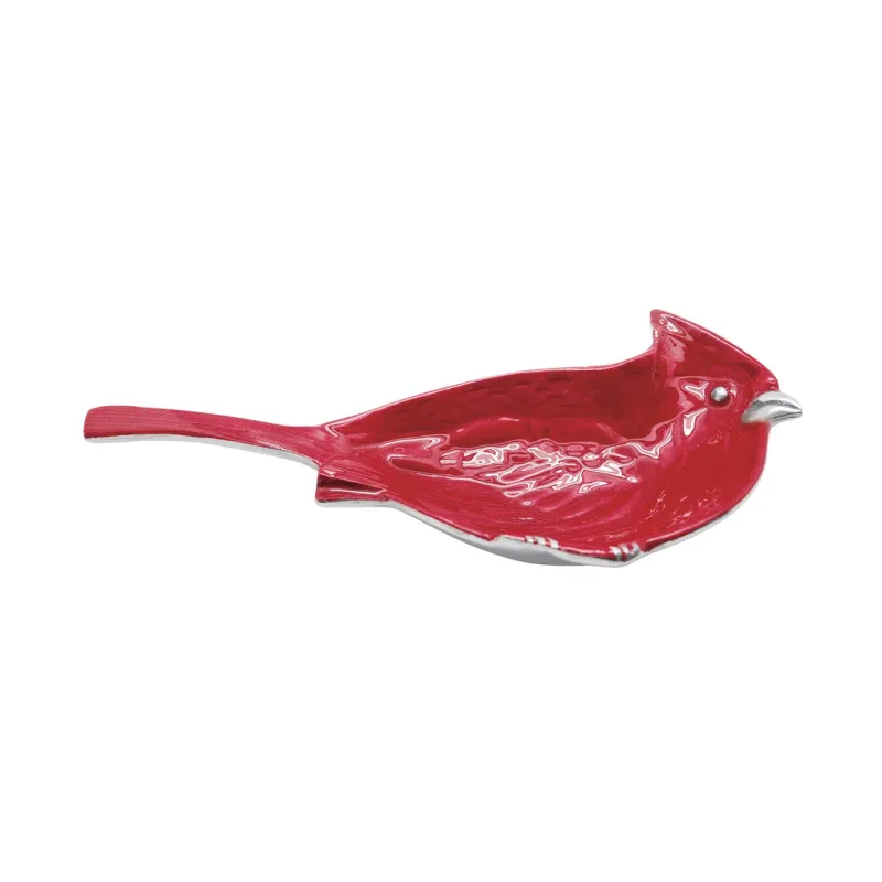 Red Cardinal Nut Dish 9213