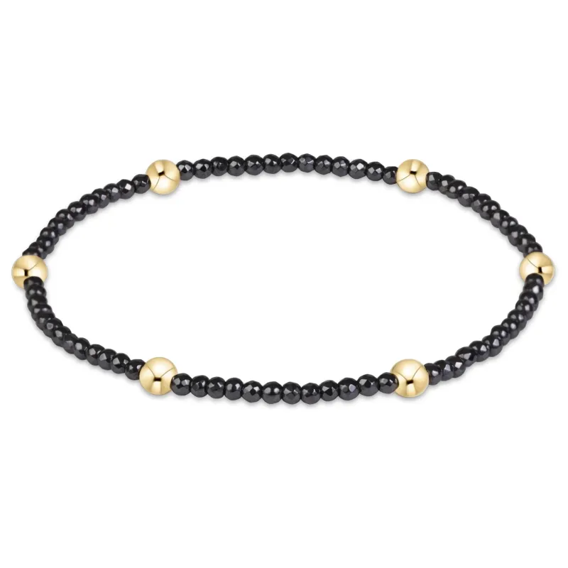 Presence Hematite 2mm Bracelet