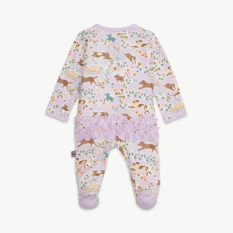 MB FurEnd Ruffle Footie 0-3M