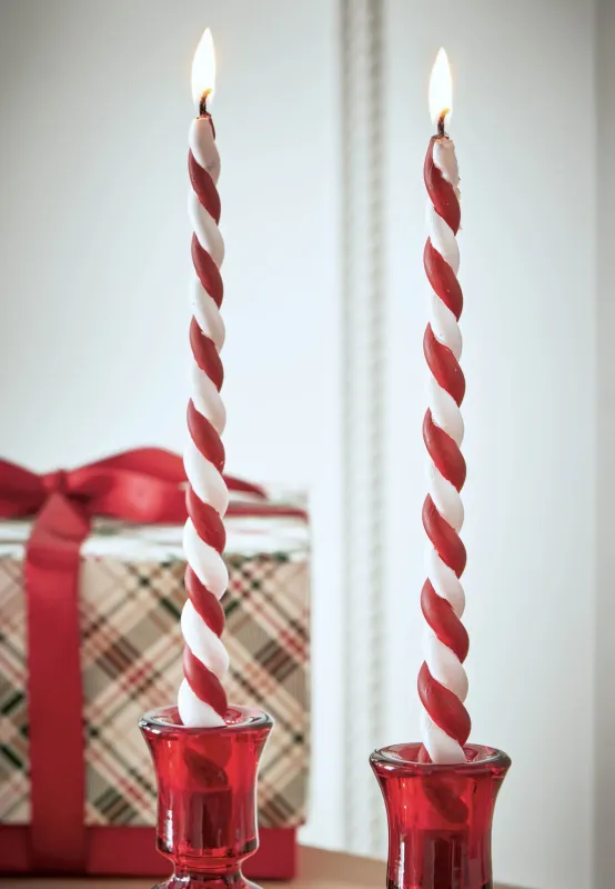 Christmas Twist Tapers