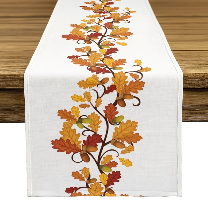 Fall Foliage Runner, Size: 12x72"