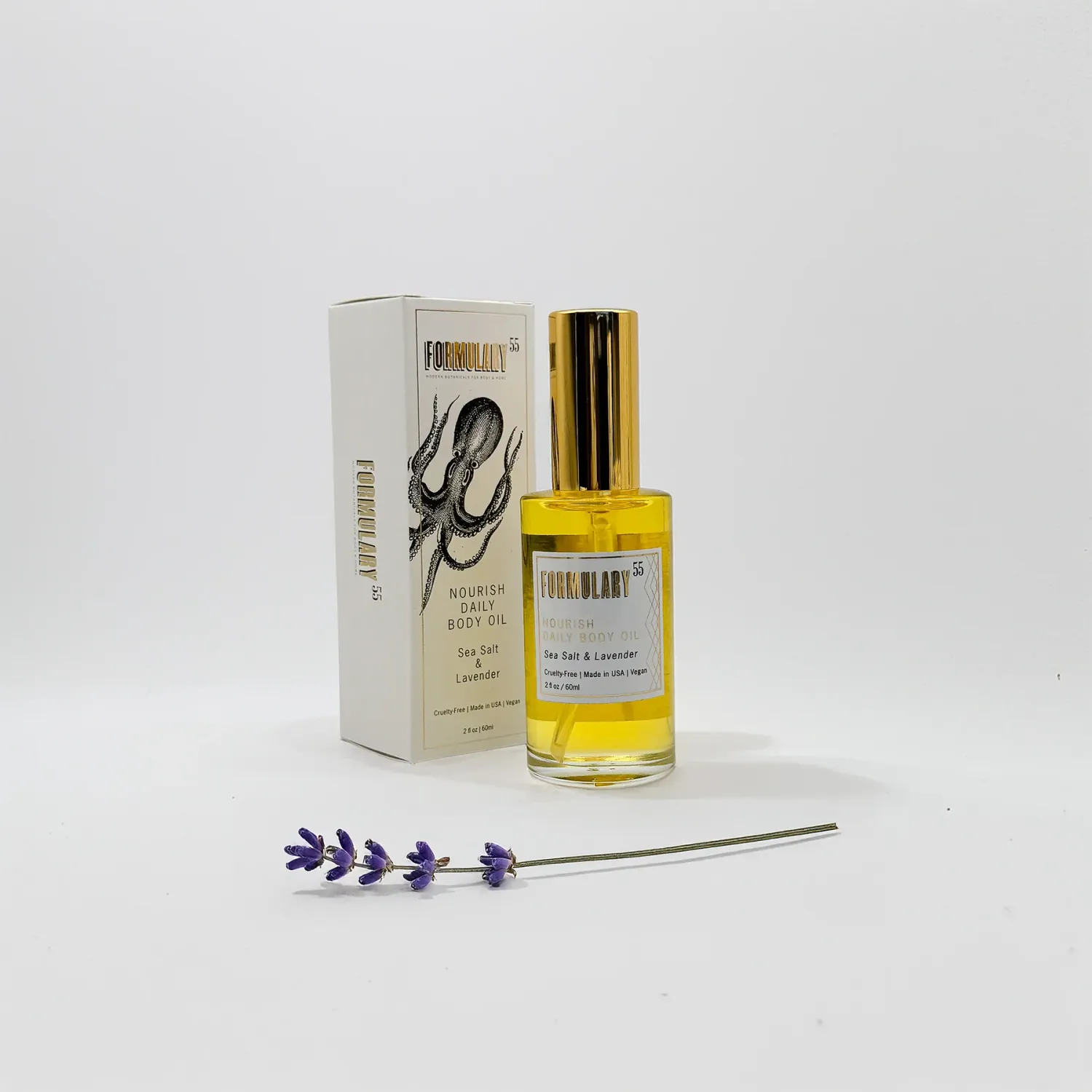 Body Oil, Scent: Sea Salt &amp; Lavender