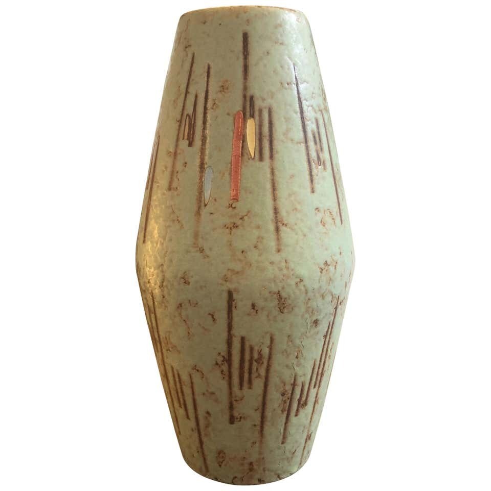 Scheurich Modernist Ceramic Vase Made in Germany in the 1960