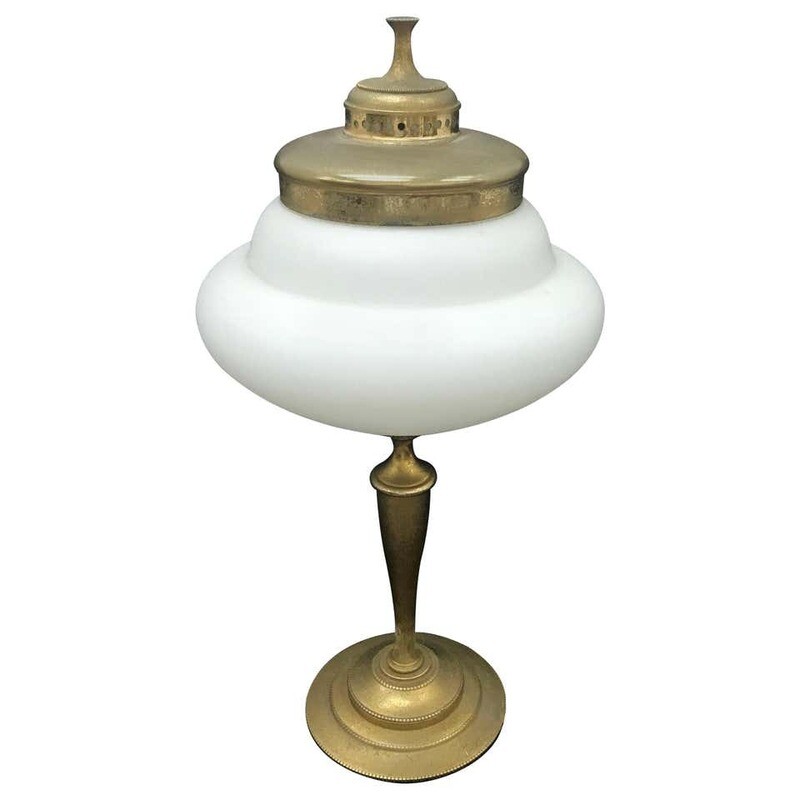 Mid-Century Modern Italian Table Lamp by Guglielmo Ulrich, circa 1950