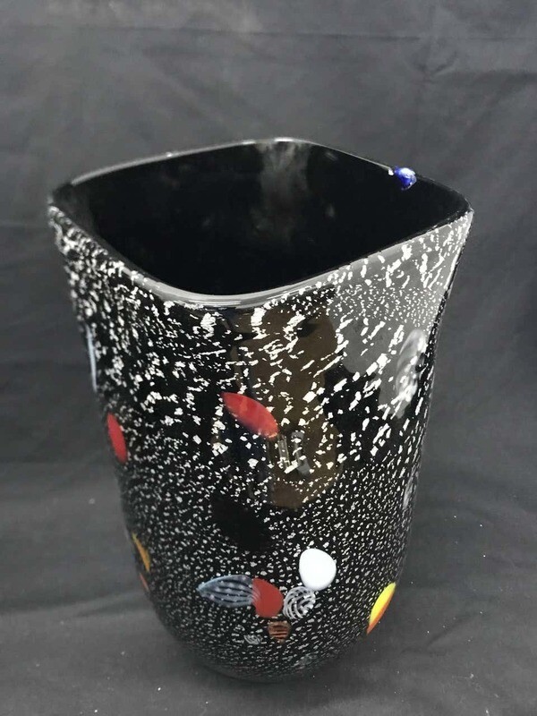 Vintage Murano Glass Vase, Italy, circa 1980