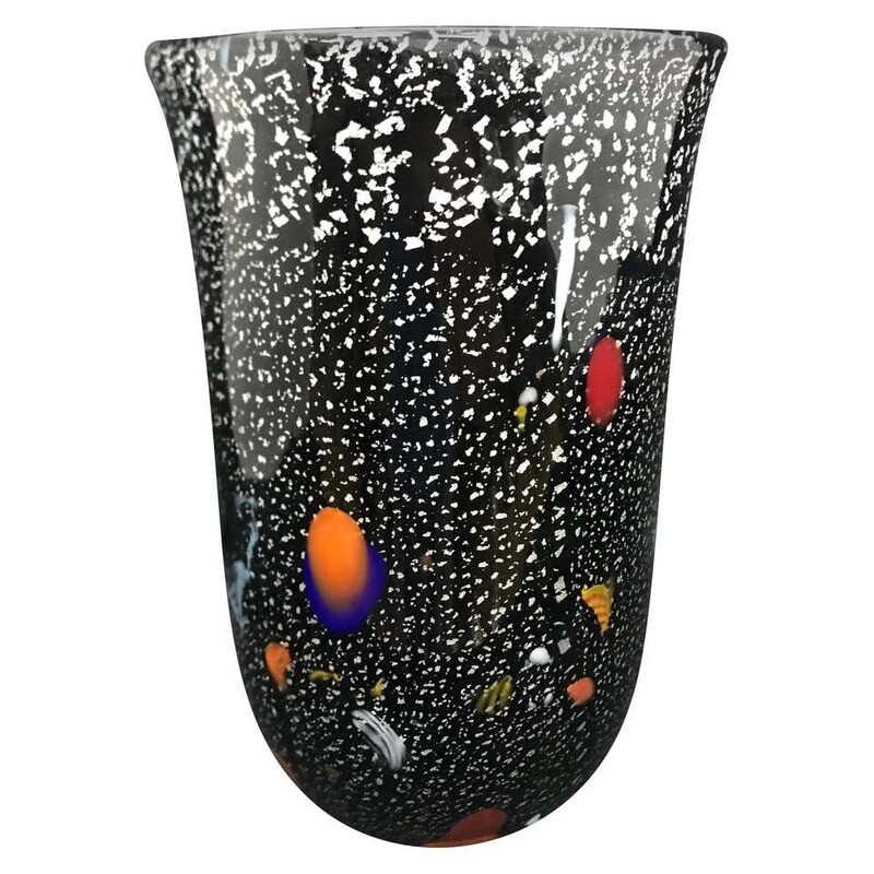 Vintage Murano Glass Vase, Italy, circa 1980