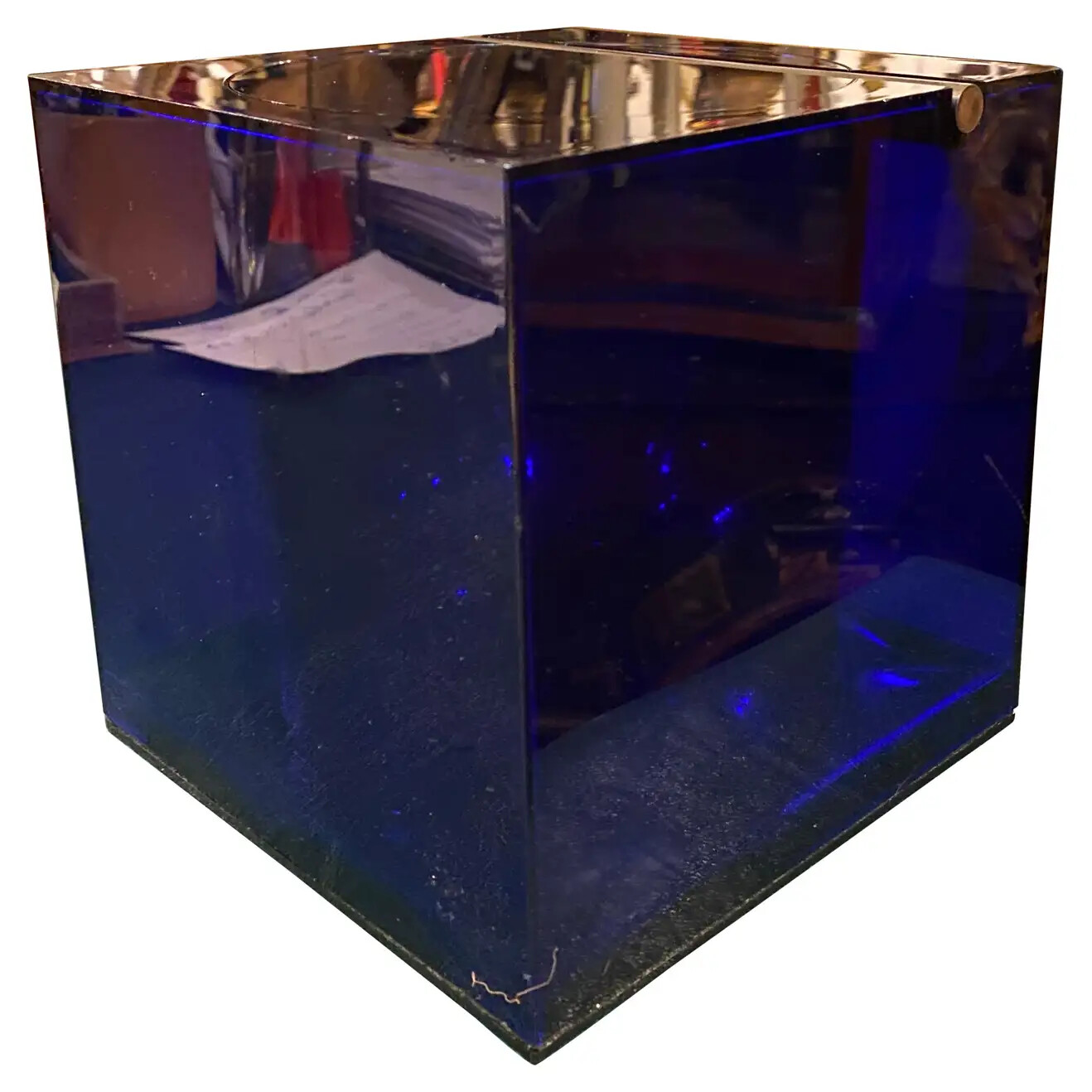 Studio O.P.I. for Cini & Nils Iconic Modernist Acrylic Square Ice Bucket