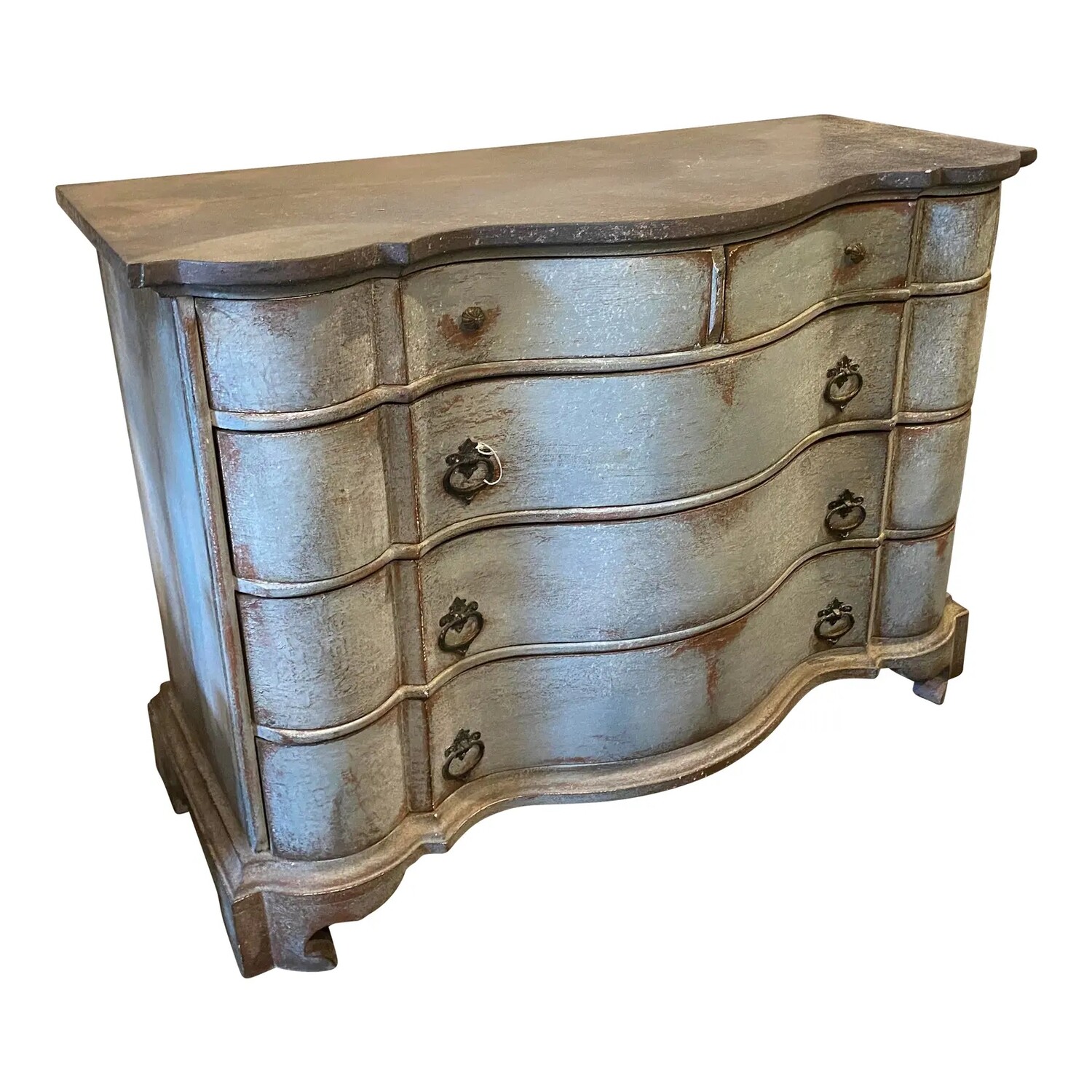 19th Century Italian Lacquered Chest of Drawers