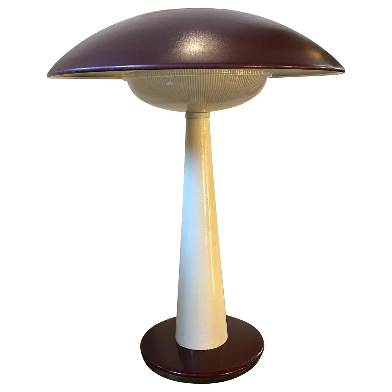 1960s Mid-Century Modern Italian Brass Table Lamp by Stilnovo