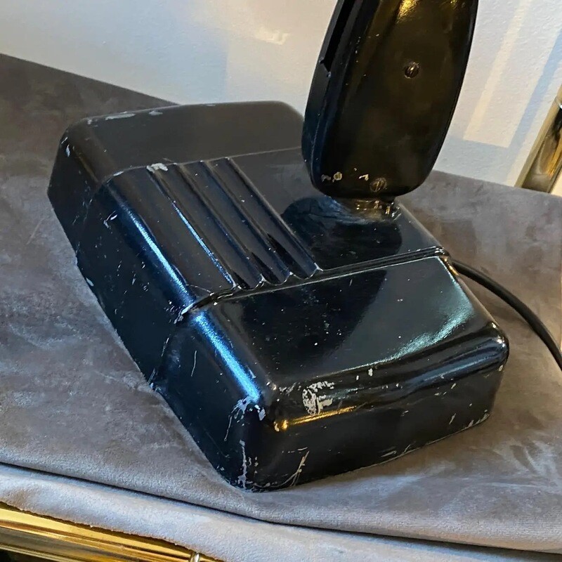 1950s, Industrial American Table Lamp by Dazor