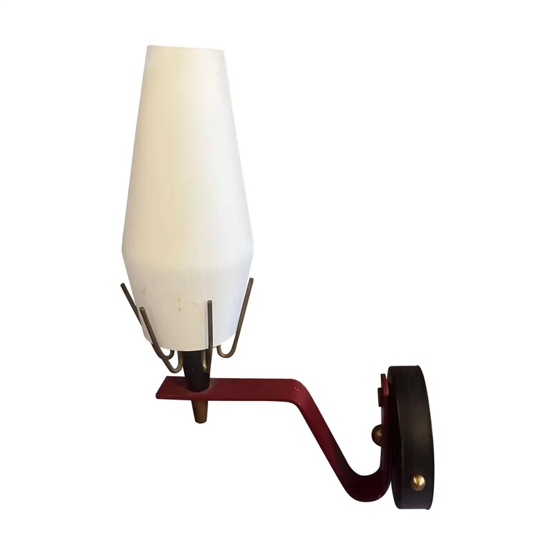 1960s Six Arredoluce Style Mid-Century Modern Italian Wall Sconces