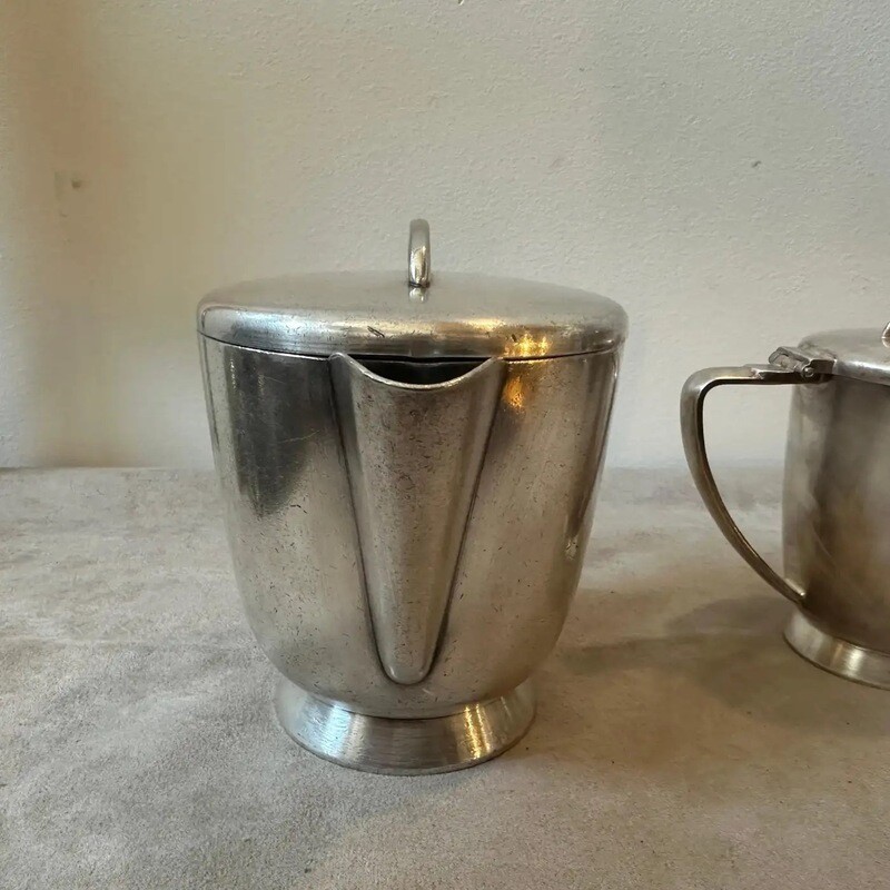 Three 1930s Art Deco Teapots by Gio Ponti for Fratelli Calderoni