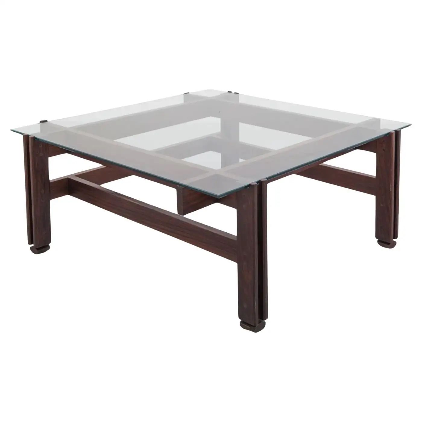 1960s Mid-Century Modern Square 751 Coffee Table by Ico Parisi per Cassina