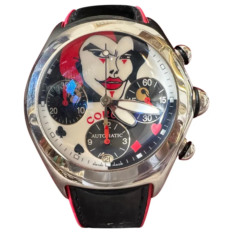 2002 Full Set Joker limited Edition Bubble Chronograph ref. 28524020 by Corum