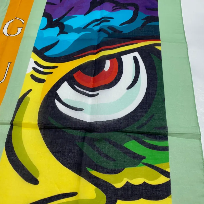 An Italian Silk Foulard by Gucci