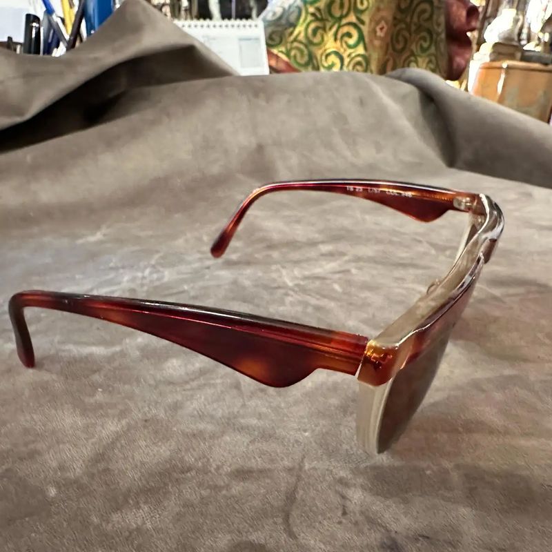 1990s Newer Worn High Quality Italian Sunglasses by Trussardi