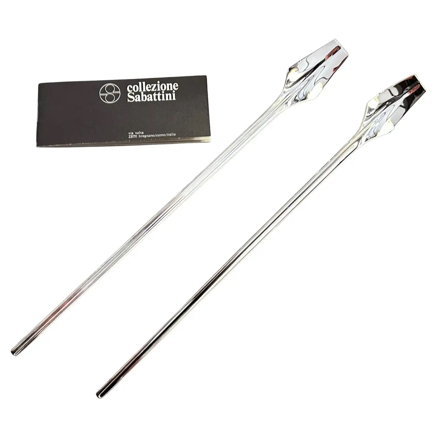 1990s Set of Two Minimalist Cocktail Mixers Designed by Lino Sabattini