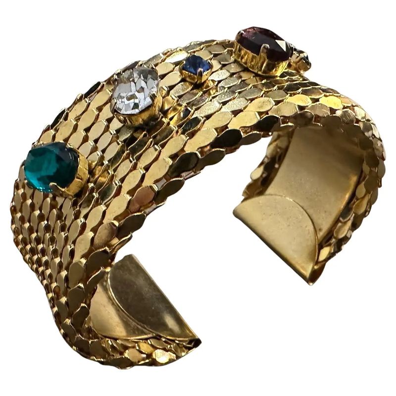 A 1990s Costume Jewelry Italian Bracelet