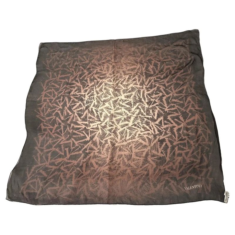 A vintage 1980s Silk Scarf by Valentino