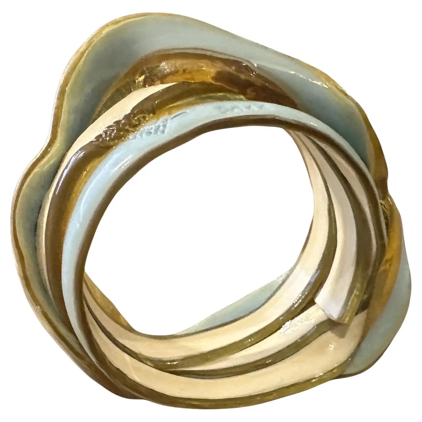 A Vintage 2016 Century Rubber Bangle Bracelet by Gaetano Pesce for Corsi Design