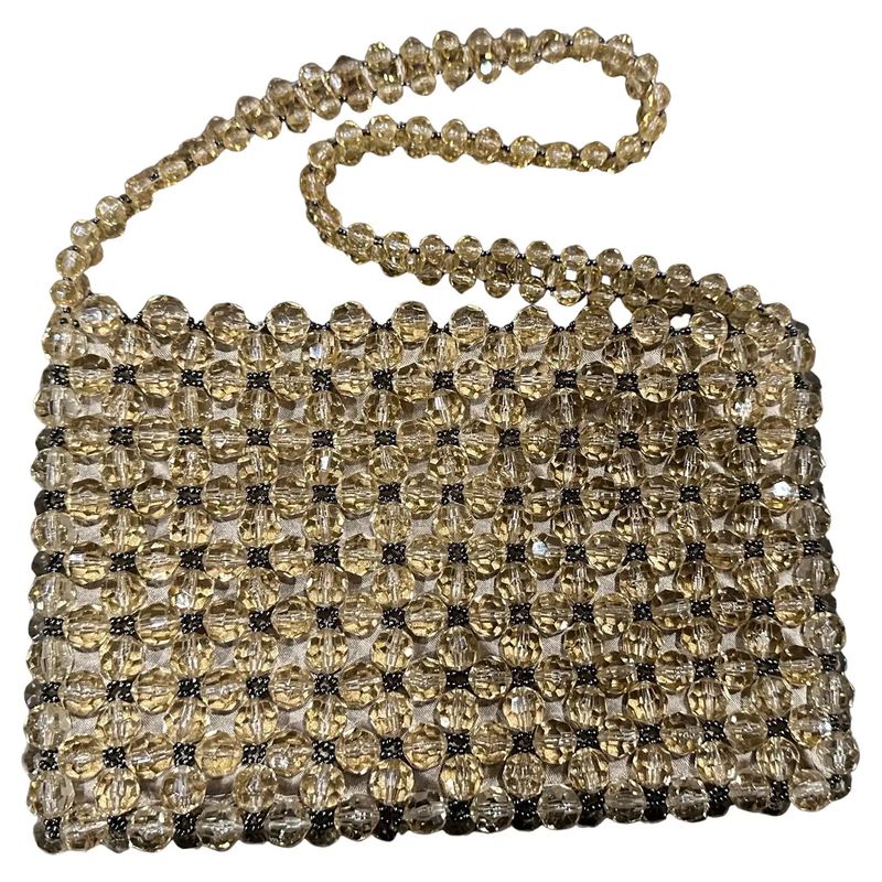 1960s Coppola e Toppo for Saks Fifth Avenue Crystal Evening Bag