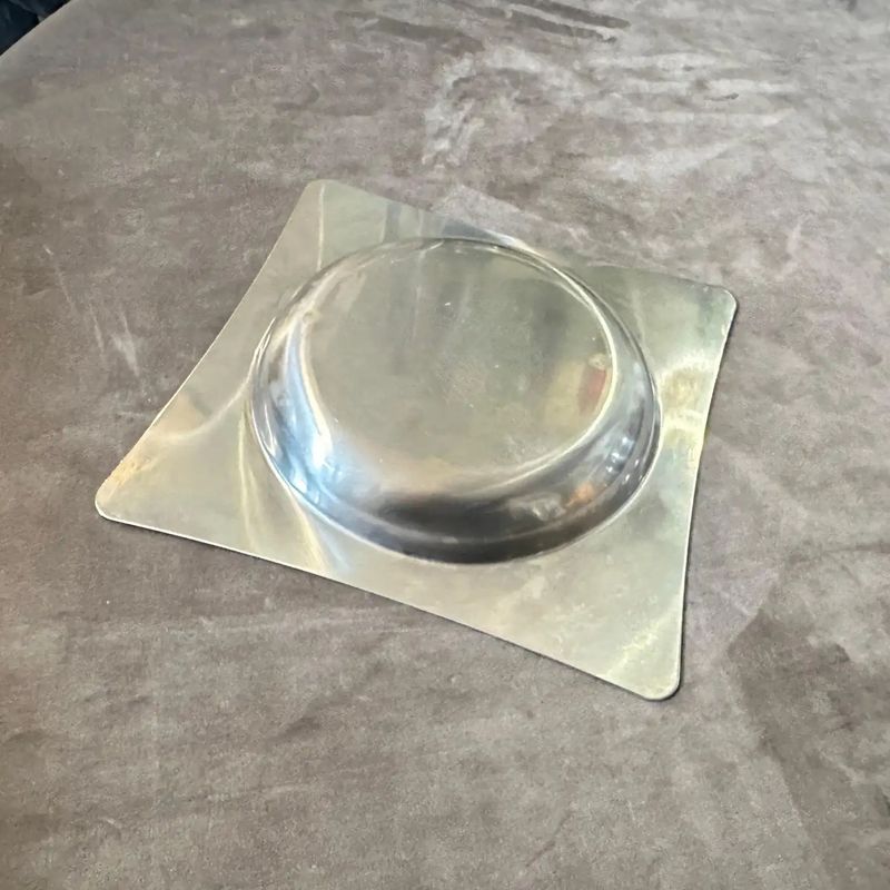 1980s Mid-Century Modern Silver Plated Vide Poche by Pierre Cardin
