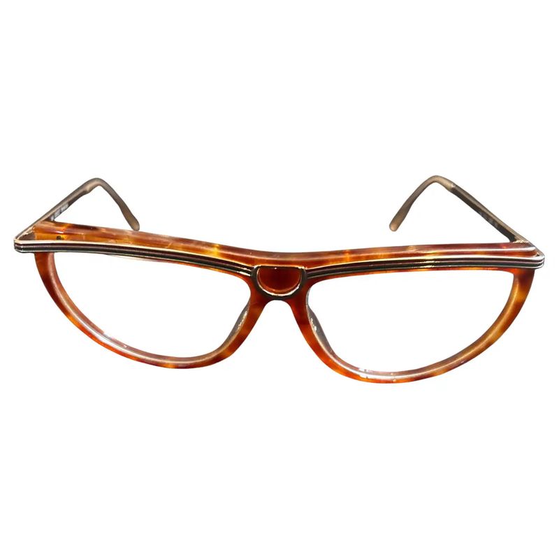 1980s Elegant Vintage Fake Tortoiseshell Gucci Sunglasses