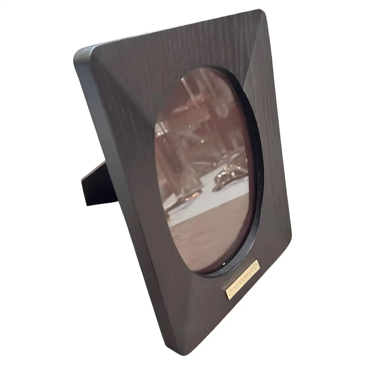 An High Quality 1990s Modern Wood Italian Picture Frame by Borbonese