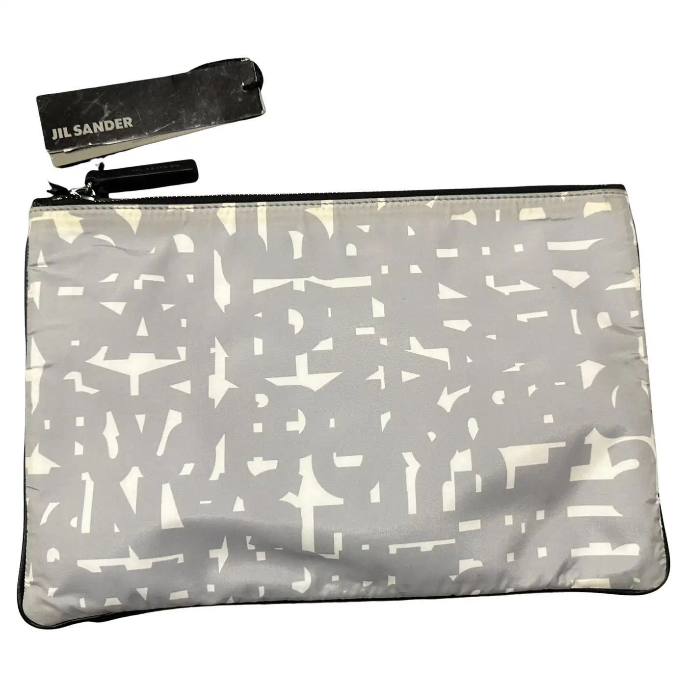 21st Century New Abstract Print Nylon Clutch Bag by Jil Sander