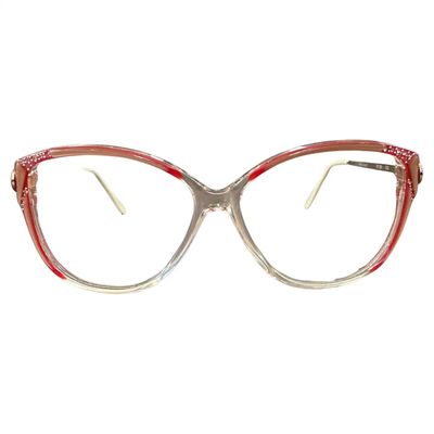 1980s Vintage Oversized Cat- Eye Sunglasses By Emilio Pucci