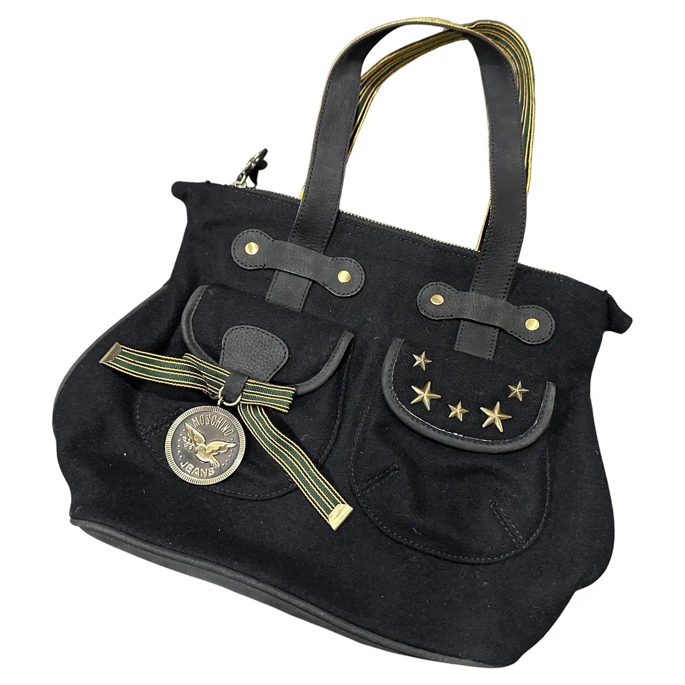 1990s Moschino Jeans Top Hand Bag by Franco Moschino