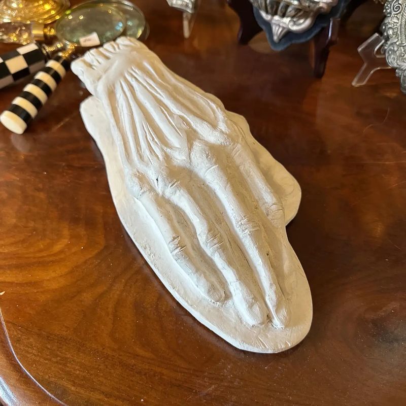 1950s Plaster Anatomic School Study of a Human Hand