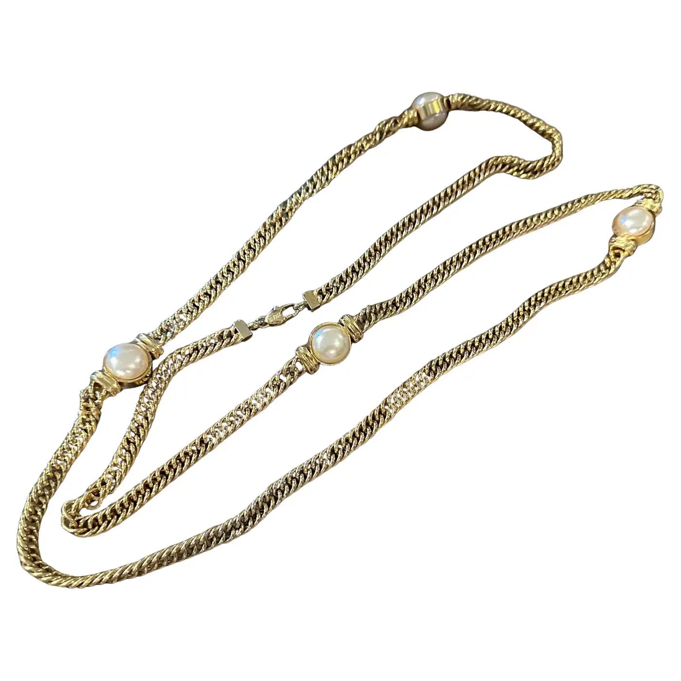 1980s High Quality Costume Jewelry Italian Chain by Bijoux Cascio 1980s High Quality Costume Jewelry Italian Chain by Bijoux Cascio