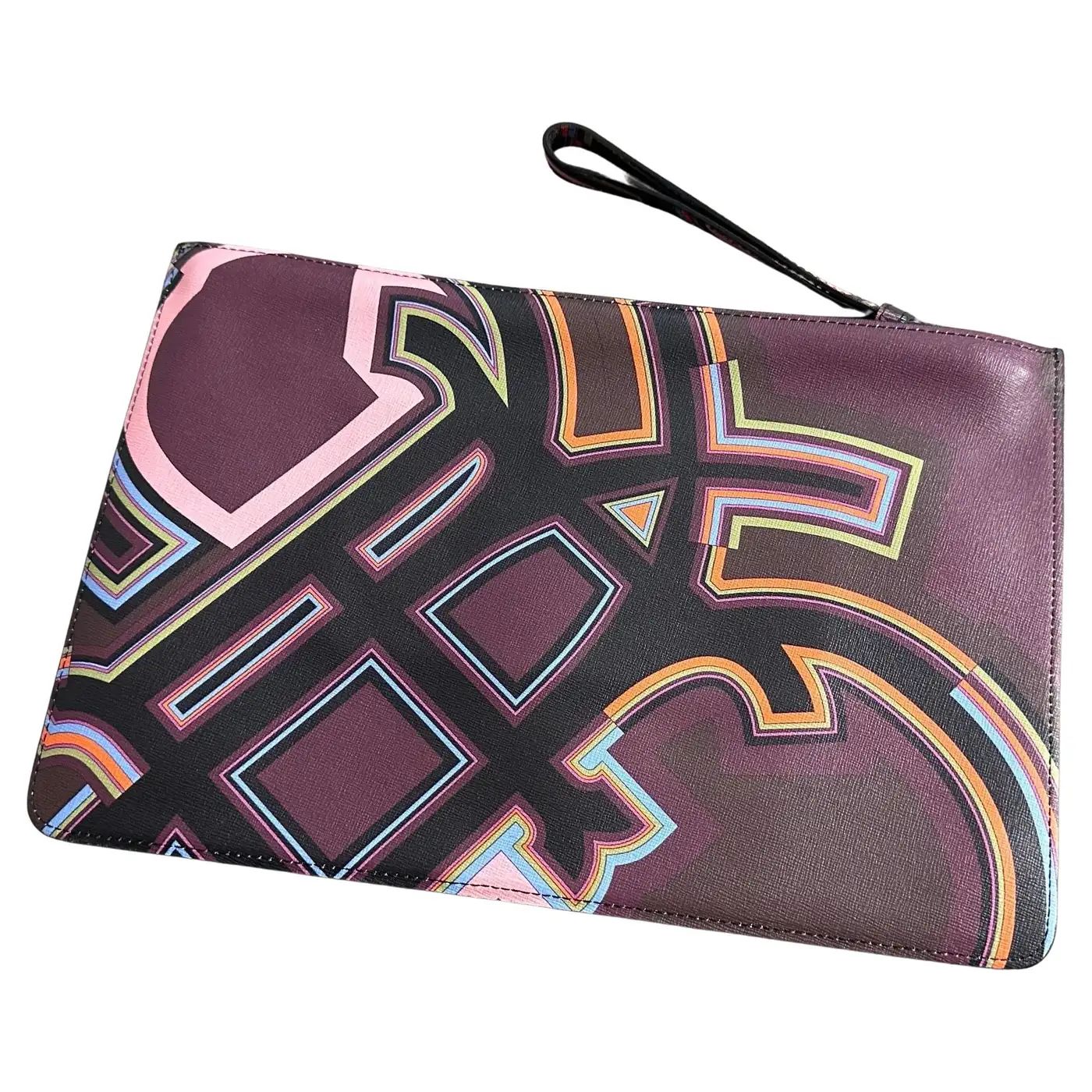21st Century Multicolored Geometric Pochette by Emilio Pucci 21st Century Multicolored Geometric Pochette by Emilio Pucci