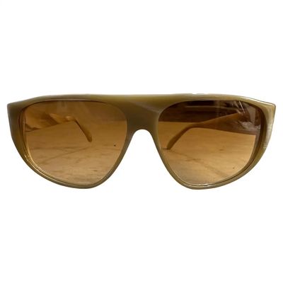 1980s Oversized Italian Sunglasses By Valentino