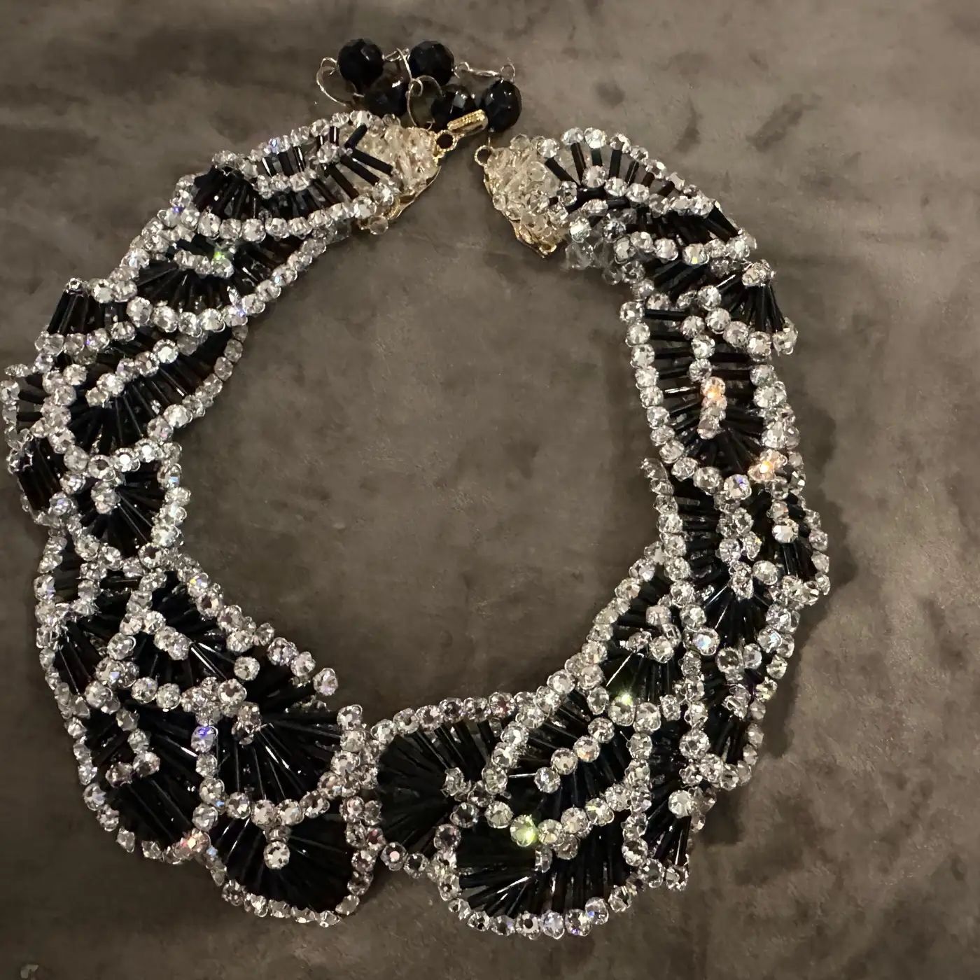A 21st Century Iconic Black and White Multi Strand Necklace by Coppola e Toppo A 21st Century Iconic Black and White Multi Strand Necklace by Coppola e Toppo