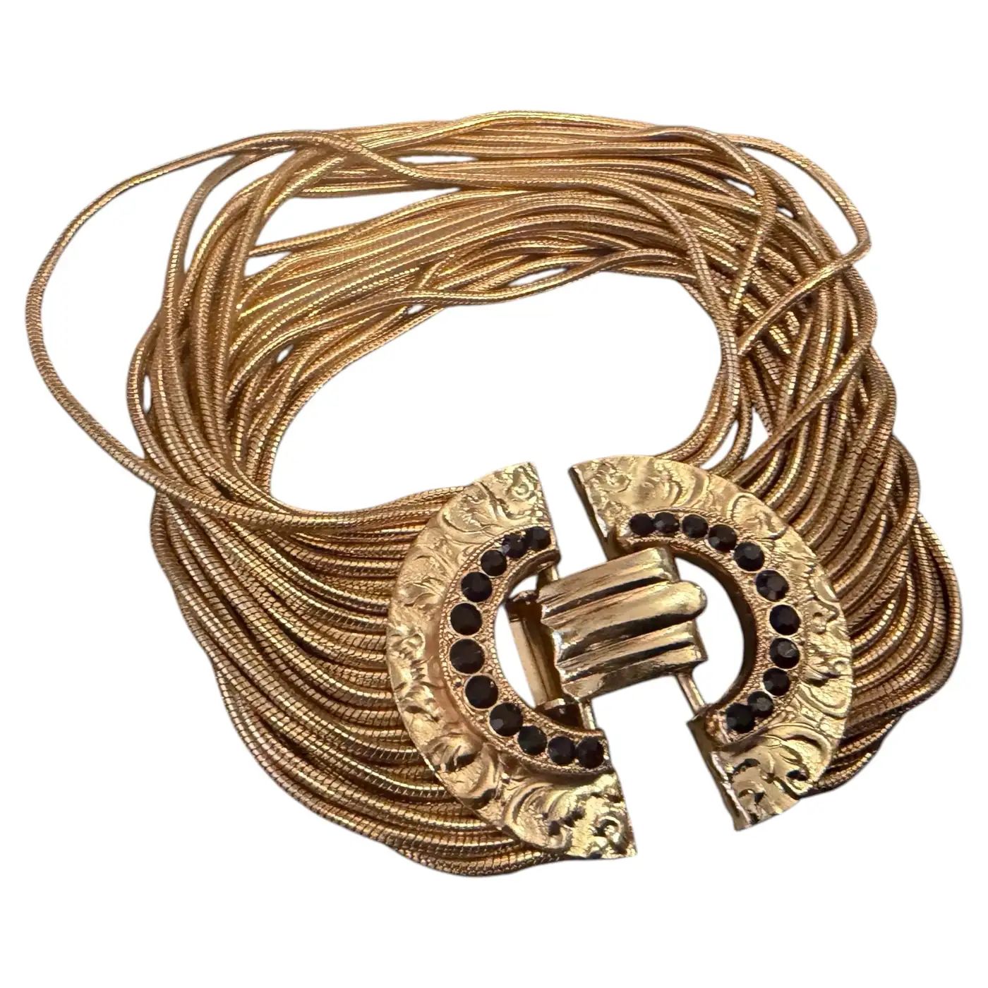 2000s Retro Women's Costume Jewelry Italian Vintage Bracelet 2000s Retro Women's Costume Jewelry Italian Vintage Bracelet