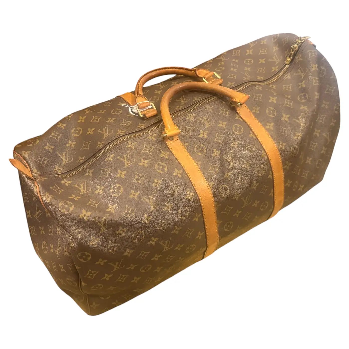 A 2000 Louis Vuitton Brown Monogram 60 cm Boston Bag Keepall A 2000 Louis Vuitton Brown Monogram 60 cm Boston Bag Keepall