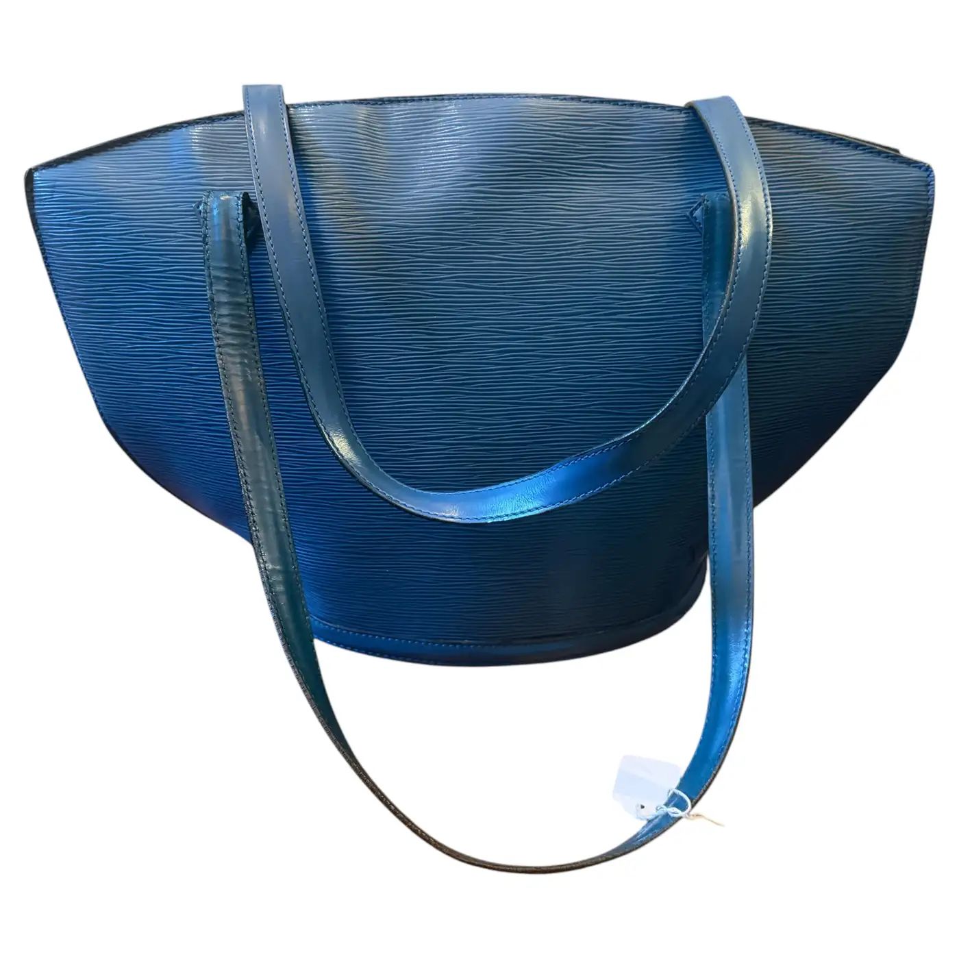 Louis Vuitton Toledo Blue Epi Leather Saint Jacques Hand Bag Louis Vuitton Toledo Blue Epi Leather Saint Jacques Hand Bag