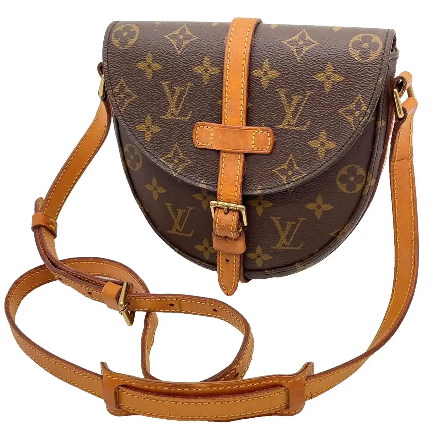 2000s Louis Vuitton Monogram Chantilly Crossbody Bag