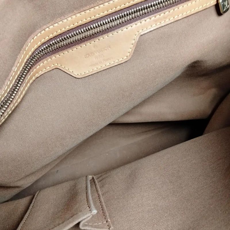 A 2000s Louis Vuitton Brown House's Signature Monogram Canvas Luco Tote Bag