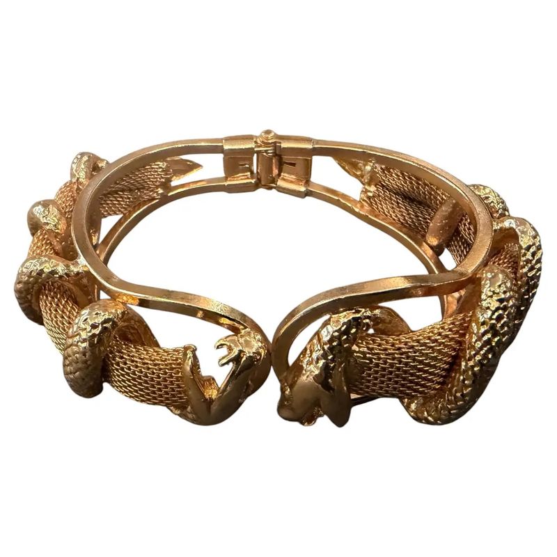21st Century High Quality Costume Jewelry Italian Snake Bangle Bracelet