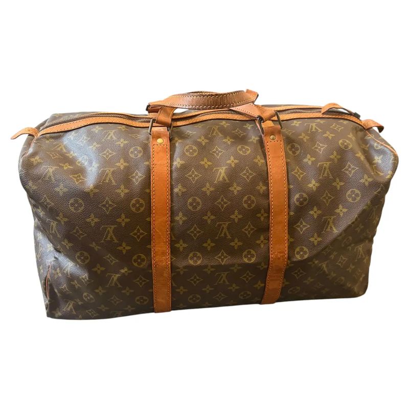 A 2000s Louis Vuitton Monogram Coated Canvas Boston Sac Souple 55 A 2000s Louis Vuitton Monogram Coated Canvas Boston Sac Souple 55