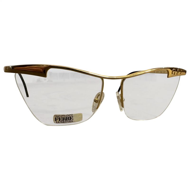 1980s High Quality Vintage Italian Sunglasses by Gianfranco Ferrè 1980s High Quality Vintage Italian Sunglasses by Gianfranco Ferrè